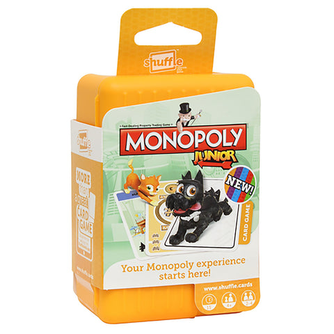 Shuffle Monopoly Junior Card Game