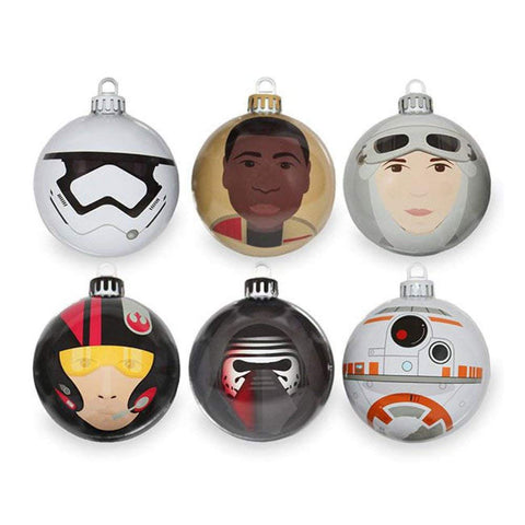 Star Wars Christmas Baubles: Force Awakens